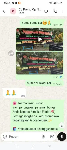 Testimonial Papan Bunga mogana